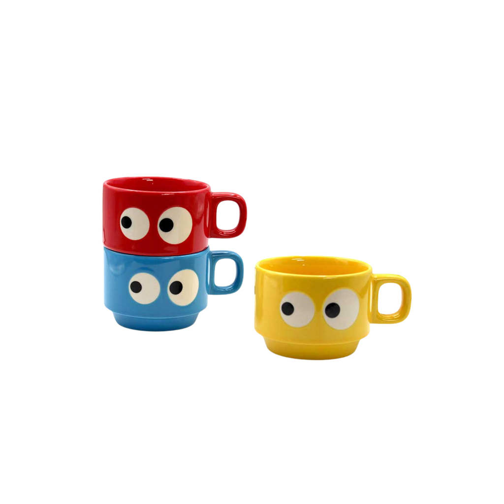 Kyoro Kyoro Stacking Mugs (3-Piece Set) — MoMA Design Store