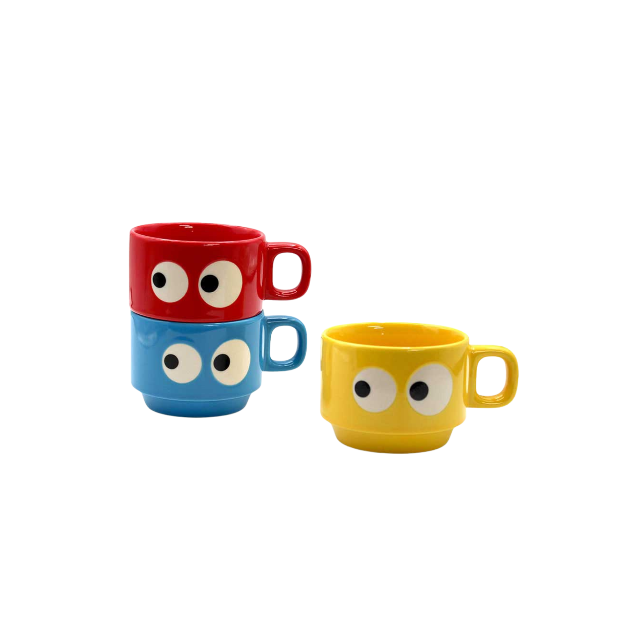 Kyoro Kyoro Stacking Mugs (3-Piece Set) — MoMA Design Store