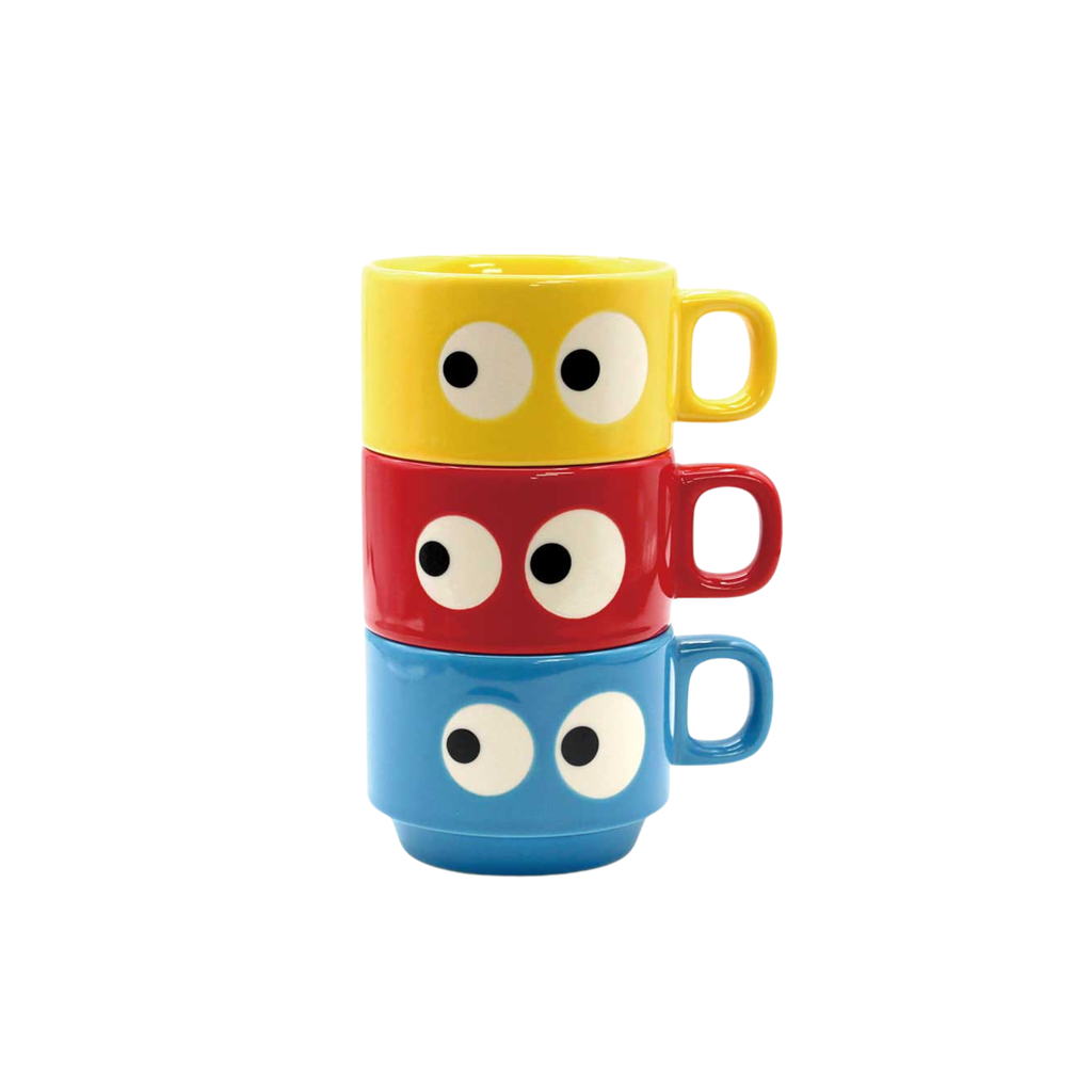 Kyoro Kyoro Stacking Mugs (3-Piece Set) — MoMA Design Store