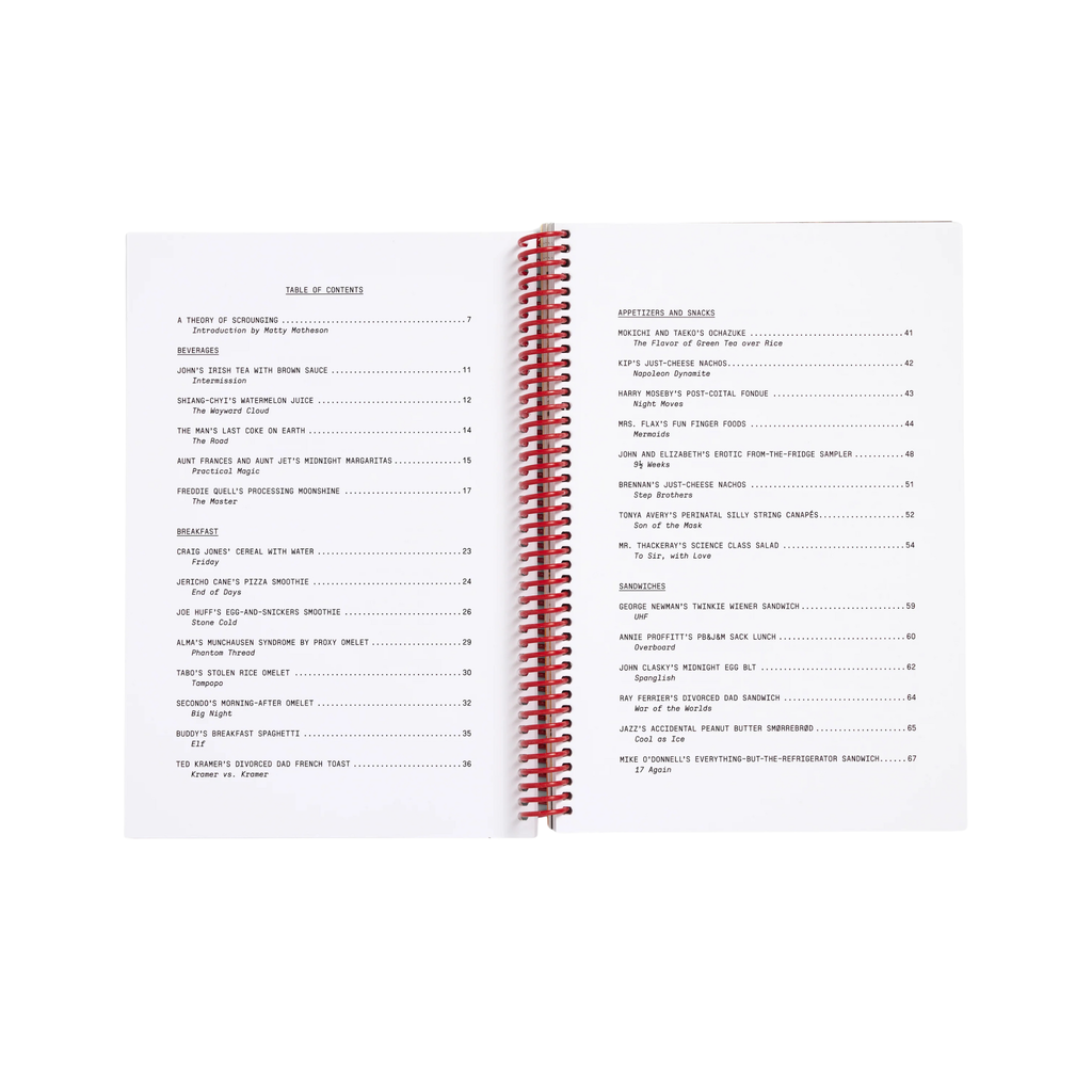 Scrounging: A Cookbook — A24