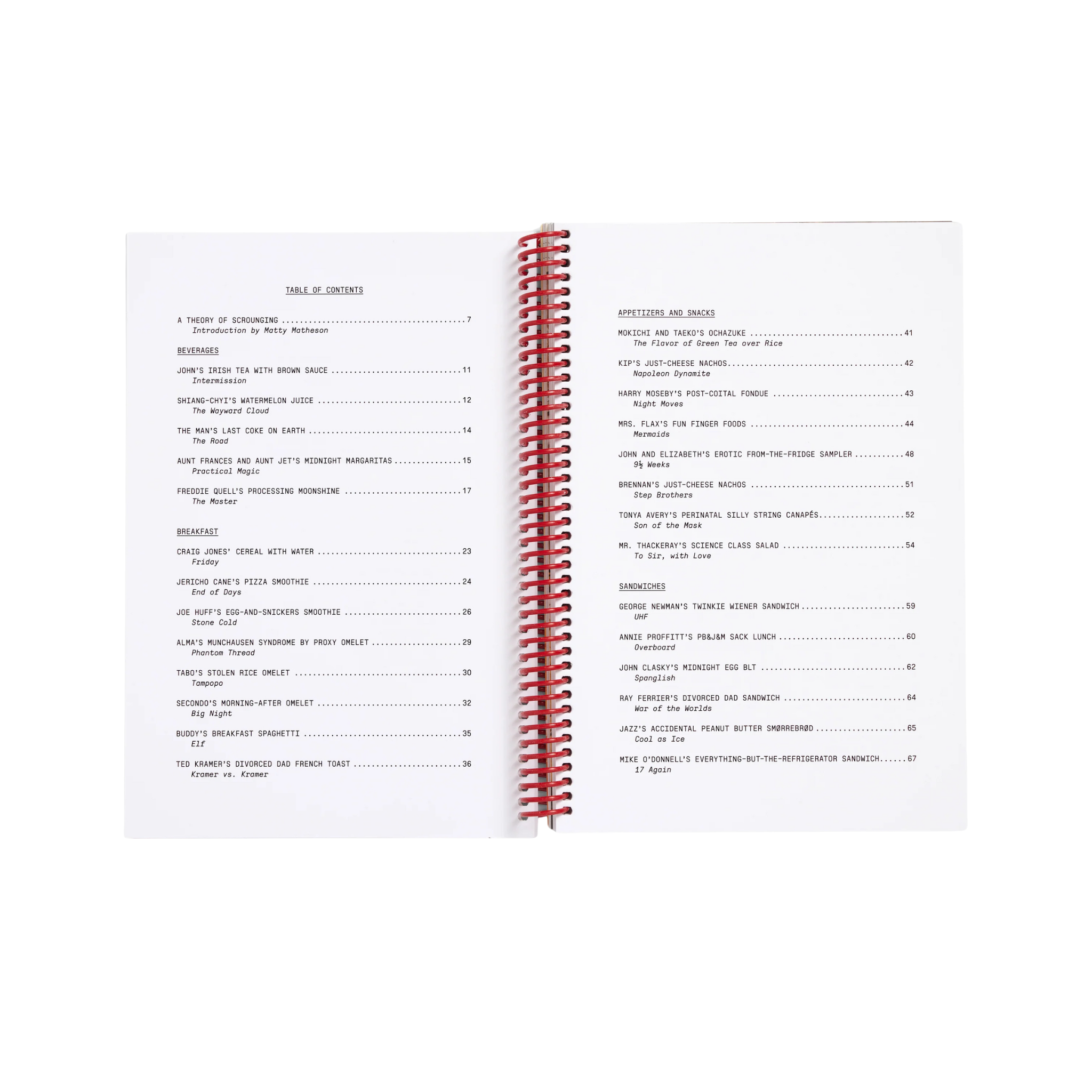 Scrounging: A Cookbook — A24