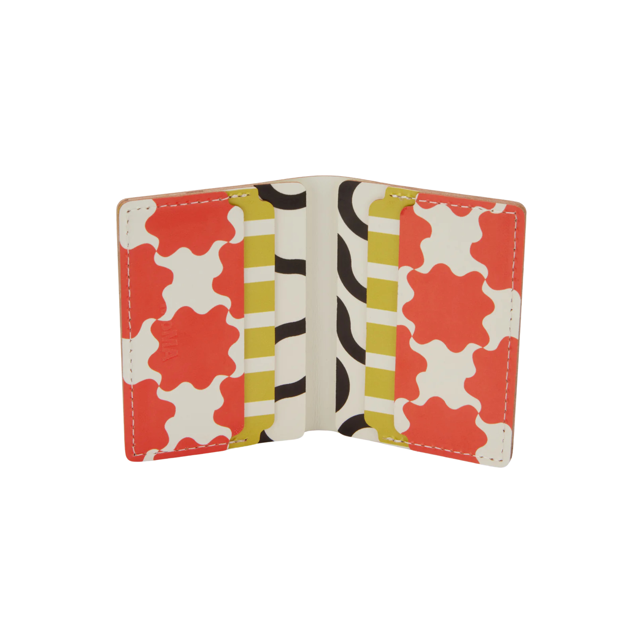 Dusen Dusen Recycled Leather Double Card Holder (Arc) — MoMA Design Store