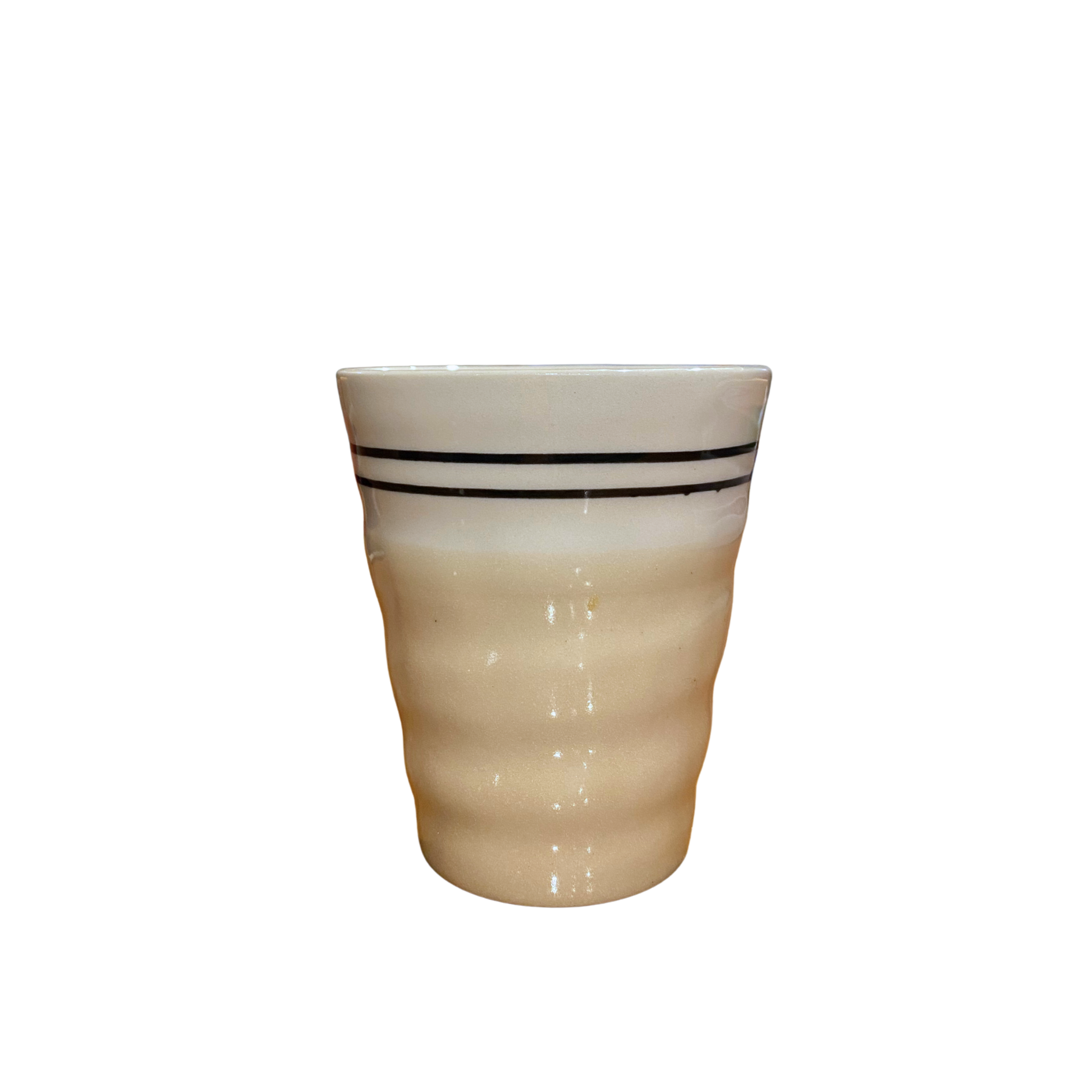 Ceramic Tea Cup (Striped)