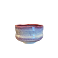 Red-Purple Gradient Ceramic Bowl