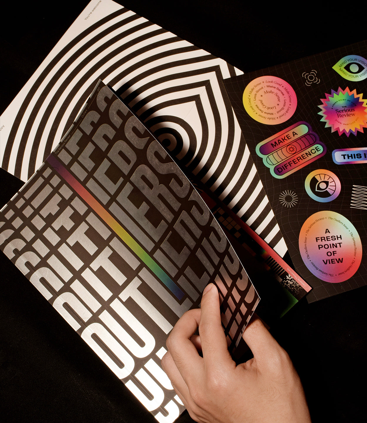 The Serious Review Vol. 001: Outliers — Serious Studio