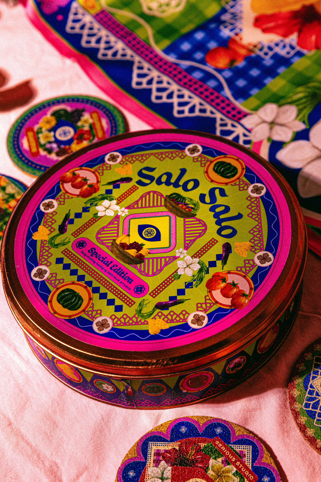 Salo-Salo: A Limited-Edition Silk Scarf — Serious Studio