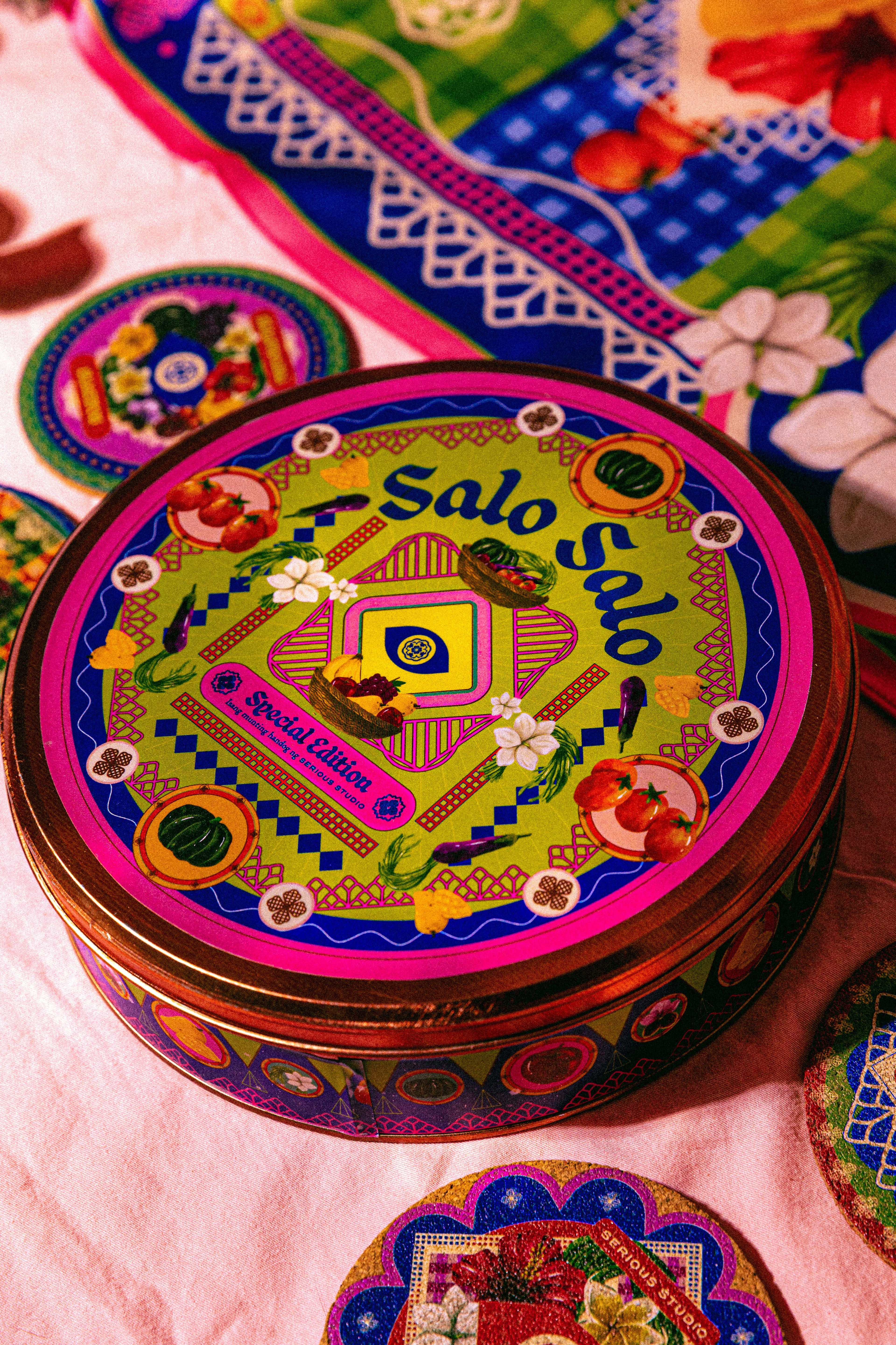 Salo-Salo: A Limited-Edition Silk Scarf — Serious Studio